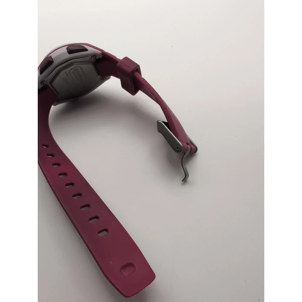 Timex Ironman Triathlon Watch Women 39mm Digital Pink Indiglo 30Lap NeedsBattery